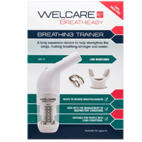 Welcare Breatheasy Breathing Trainer Low Resistance WBT-01