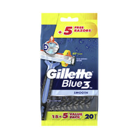 Gillette Blue III Disposable Razors 20 pack