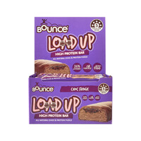 Bounce Load Up High Protein Bar Choc Fudge 60g [Bulk Buy 15 Units]