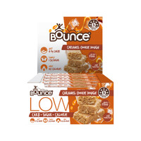Bounce Low Carb-Sugar-Calorie Bar Caramel Cookie Dough 35g [Bulk Buy 15 Units]