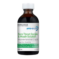 ApoHealth Sore Throat Gargle and Mouth Solution 500ml (S2)