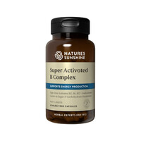 Nature's Sunshine Super Activated B Complex 60 Capsules