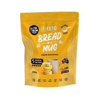 Get Ya Yum On (90 sec Keto) Bread In A Mug English Muffin Bread 250g