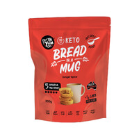 Get Ya Yum On (90 sec Keto) Bread In A Mug Ginger Spice 300g