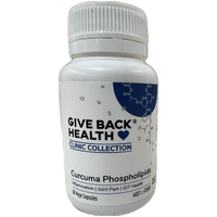 Give Back Health Clinic Collection Curcuma Phospholipids 60 Capsules