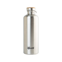 Cheeki Stainless Steel Bottle Thirsty Max Silver 1.6L