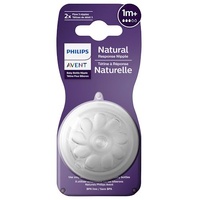 Philips Avent Natural Response Teats 1 month+ Flow 3 2 Pack