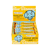 Blue Dinosaur Snack Bar Banana Bread 45g [Bulk Buy 12 Units]
