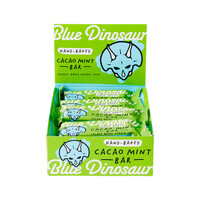 Blue Dinosaur Snack Bar Cacao Mint 45g [Bulk Buy 12 Units] 