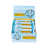 Blue Dinosaur Protein Bar Peanut Butter 60g [Bulk Buy 12 Units]