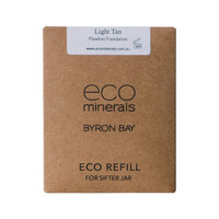 Eco Minerals Flawless Matte Mineral Foundation Light Tan Refill 5g