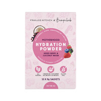 Franjos Kitchen Motherhood Hydration Powder Mixed Berry & Coconut Water (On the Go) Sachet 9g x 10 Pack