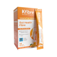 Kfibre Essential Gut Health Fibre Natural Orange Sachets 1.5g x 14 Pack
