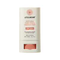Little Urchin Natural Sunscreen Zinc Stick Medium Tint SPF 50 + 20g