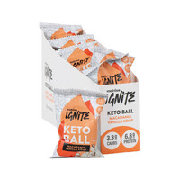 Melrose Ignite Keto Ball Macadamia Vanilla Krisp 35g [Bulk Buy 12 Units]