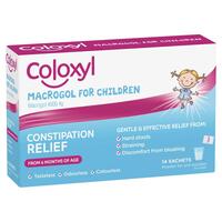 Coloxyl Macrogol For Children 14 Sachets