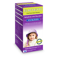 Elactalyte Ice Blocks Apple Blackcurrent 16 Pack
