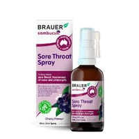 Brauer Sambucus Sore Throat Spray 50ml