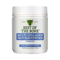 Best of the Bone Healing Multi-Collagen Protein Powder Gut & Immunity Blend with Probiotic Spores Unflavoured 210g