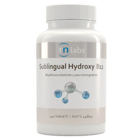 RN Labs Sublingual Hydroxy-B12 120 Chewable Tablets 