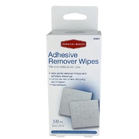 Surgical Basics Adhesive Remover Wipes (6x6cm) 50 Pack
