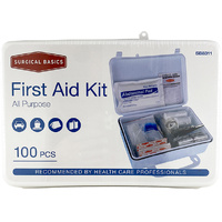 Surgical Basics First Aid Kit (100 Pieces) SB8311