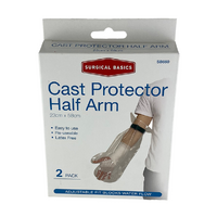 Surgical Basics Cast Protectors Half Arm (23x58cm) 2 Pack