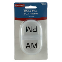 Surgical Basics Daily Pill Box AM/PM