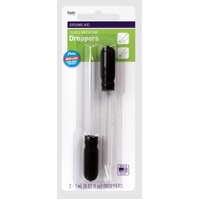 Flents Medicine Dropper - Twin Pack - Straight & Bent Tip