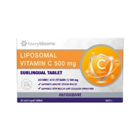 Henry Blooms Liposomal Vitamin C 500mg Sublingual 30 Tablets
