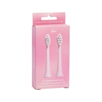 Gem Electric Toothbrush Replacement Heads Coconut x 2 Pack