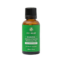 Zea Relief Kunzea Concentrated Massage Oil (Kunzea Nerolina Sandalwood) 30ml