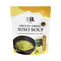 Gozen Miso Soup Freeze-Dried Aosa Seaweed with Yuzu Zest x4 Serves