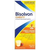 Bisolvon Chesty Liquid 200ml