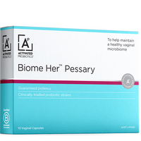 Activated Probiotics Biome Her Pessary