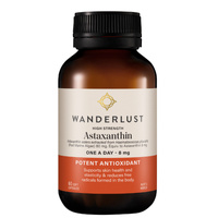 Wanderlust Hi Strength Astaxanthin 60 Capsules