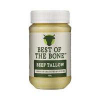 Best Of The Bone Beef Tallow Pure Grass-Fed Suet Dripping 320g