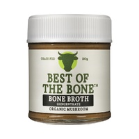 Best Of The Bone Bone Broth Beef Concentrate Organic Mushrooms 180g