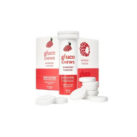 Glucology Glucose Chews Raspberry 4g 10 Pack