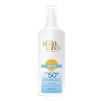 Bondi Sands Fragrance Free SPF50+ Face Sunscreen Lotion 200mL