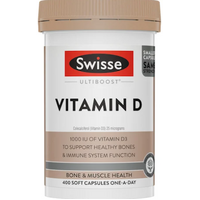 Swisse Ultiboost Vitamin D 400 Capsules