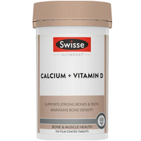 Swisse Ultiboost Calcium + Vitamin D 150 Tablets