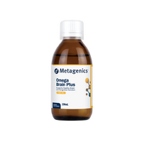 Metagenics Omega Brain Plus Fish Oil 190mL Mint Flavoured