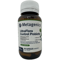 Metagenics UltraFlora Control Probiotic 60 Veg Capsules