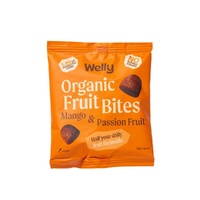Welly Organic Fruit Bites Mango Tango (Mango & Passionfruit) 30g x 14 Packs