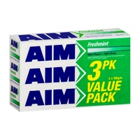 Aim Toothpaste Freshmint 90g Pack of 3