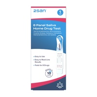 2San 8 Panel Saliva Home Drug Test 1 Pack