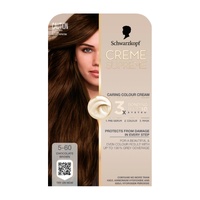 Schwarzkopf Creme Supreme Natural Brown Hair Dye 5-60 Permanent 245ml