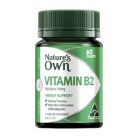 Nature's Own Vitamin B2 60 Tablets