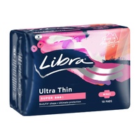 Libra Ultra Thin Pad Super with Wings 18 Pack